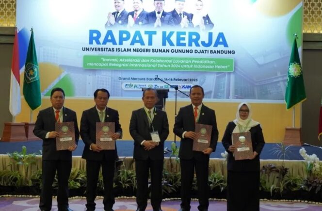 
 Tingkatkan Rekognisi Internasional, UIN SGD Babdung,Gekar Rapat Kerja 2023