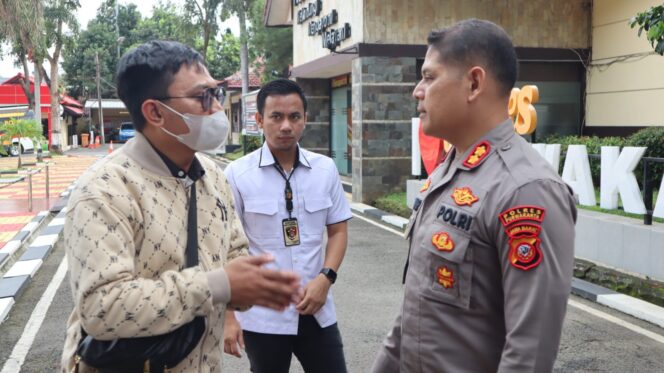 
 Keluarga Yordhi Dwi Rezika,Sampaikan Ucapan Terima Kasih Kepada Jajaran Polres Purwakarta