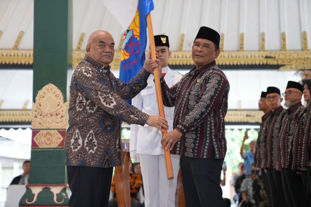 Pengurus KONI Sleman Masa Bakti 2025-2029 Resmi Dikukuhkan