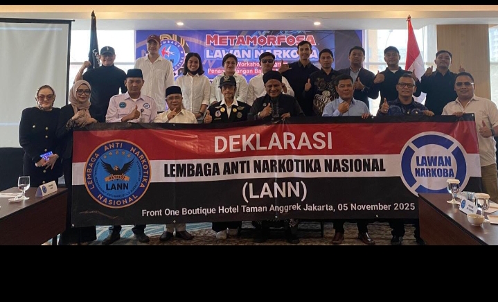 Lembaga Anti Narkotika NAlasional (LANN) Deklarasi Lawan Narkoba