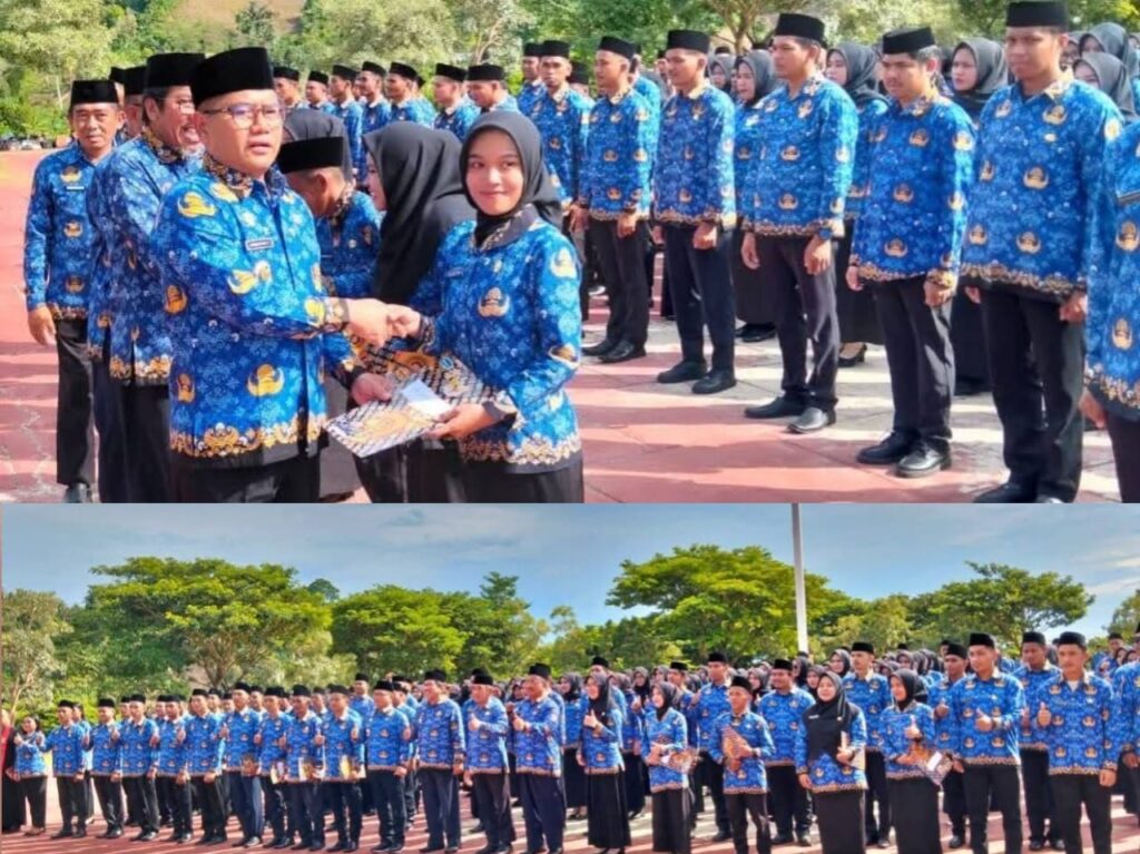 Bupati Buol Lantik 171 PPK pada HUT Korpri ke 54
