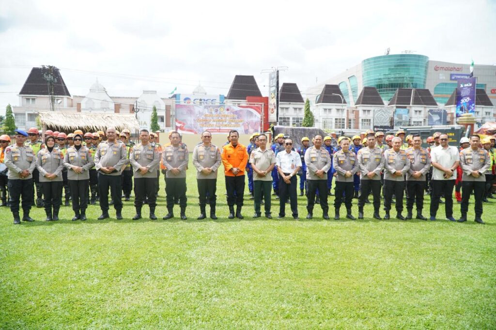 Simulasi Tanggap Darurat Bencana Digelar di Mapolda DIY, Perkuat Kesiapsiagaan dan Sinergi Lintas Instansi