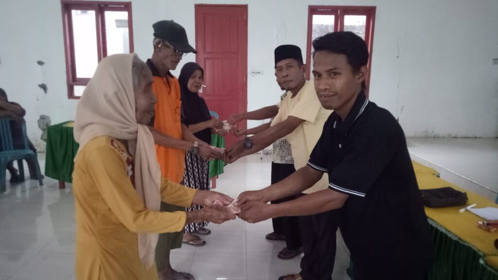 Pemdes Pomayagon Salurkan BLT Tahap Akhir Tahun Anggaran 2025