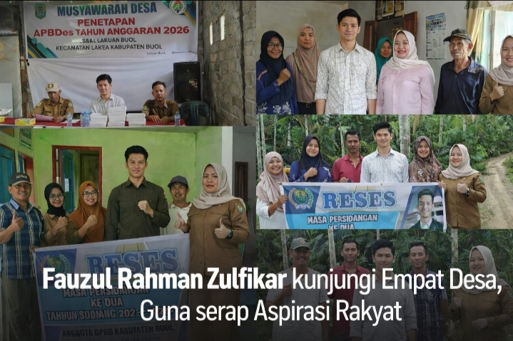Fauzul Rahman Zulfikar Serap Aspirasi 4 Desa di Dua Kecamatan