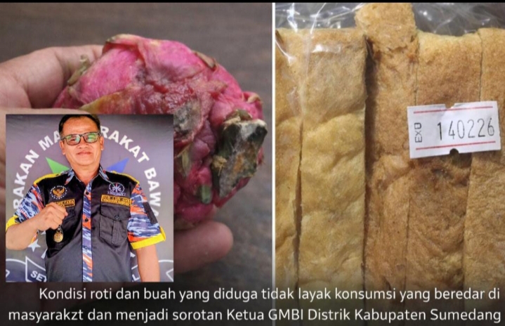 Ketua GMBI Sumedang Soroti Dapur MBG SPPG Cimanggung 1, Diduga Bagikan Makanan Tak Layak Konsumsi