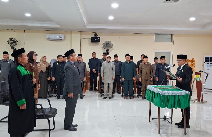 Yamin Rahim SH., MH Resmi Dilantik sebagai Sekda Definitif