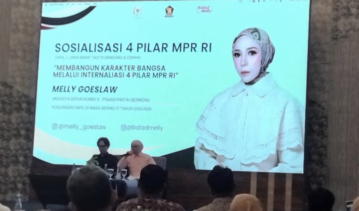 Melly Goeslaw Sosialisasikan 4 Pilar MPR RI di Dapil Jawa Barat I