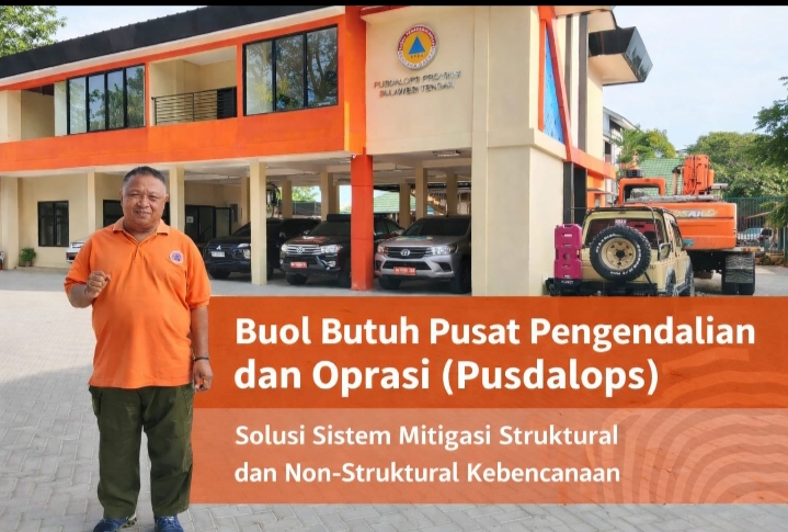 BPBD Buol Berharap segera Dibangun Pusdalops di Kabupaten Buol