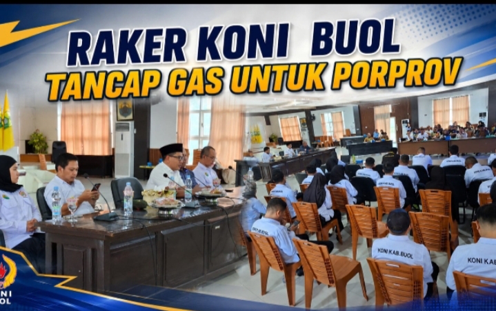 KONI Buol Tancap Gas, Bidik Lima Besar Porprov Sulteng 2026