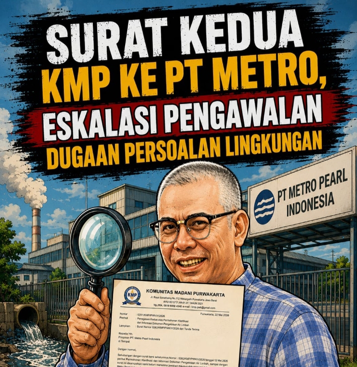 Surat Kedua KMP Ke PT Metro, Eskalasi Pengawalan Dugaan Masalah Lingkungan