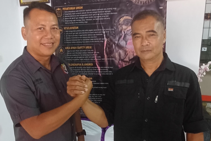 Ketua Pengcab Perbakin Purwakarta Resmikan ‘Sate Kolong Indoor Shooting Range’ di Darangdan