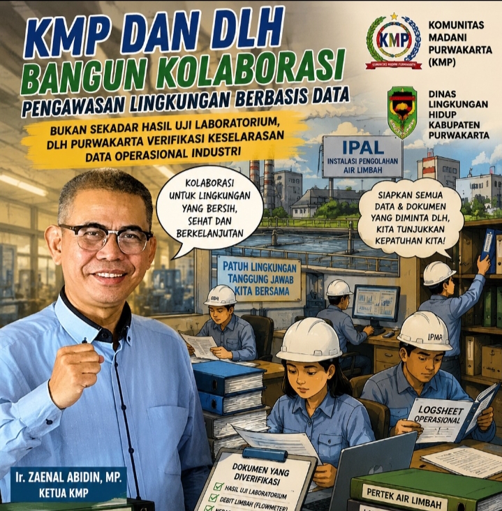 KMP dan DLH Bangun Kolaborasi Pengawasan Lingkungan Berbasis Data di Purwakarta