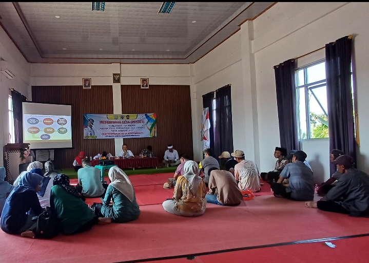 Desa Kertamukti Gelar Musdes, Bentuk Tim Perumus RKPDes 2027 untuk Perencanaan Pembangunan Partisipatif