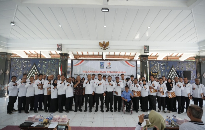 Perkuat Budaya Olahraga, Wabup Sleman Danang Maharsa Resmi Lantik Pengurus KORMI se-Kapanewon