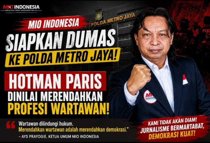 Sikap Tegas MIO Indonesia: Akan Lapor Hotman Paris ke Polda Metro Jaya Atas Dugaan Penghinaan Terhadap Wartawan