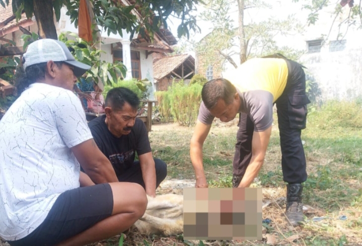 Wujud Kedekatan Polri, Bhabinkamtibmas Polsek Campaka Bantu Warga Prosesi Akikah