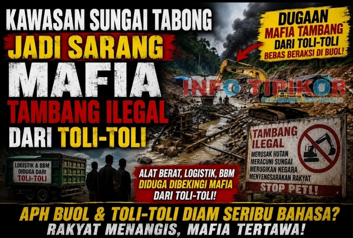 Aktivitas Tambang Ilegal Sungai Tabong Tak Kunjung Berakhir, 10 Alber Diduga Masih Beroperasi
