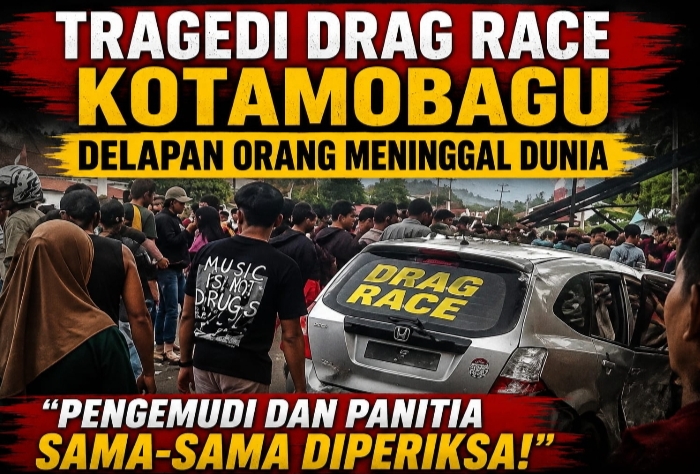 Tragedi Maut Drag Race Kotamobagu: 8 Meninggal, Kapolda Sulut Tarik Kasus untuk Penyelidikan Mendalam