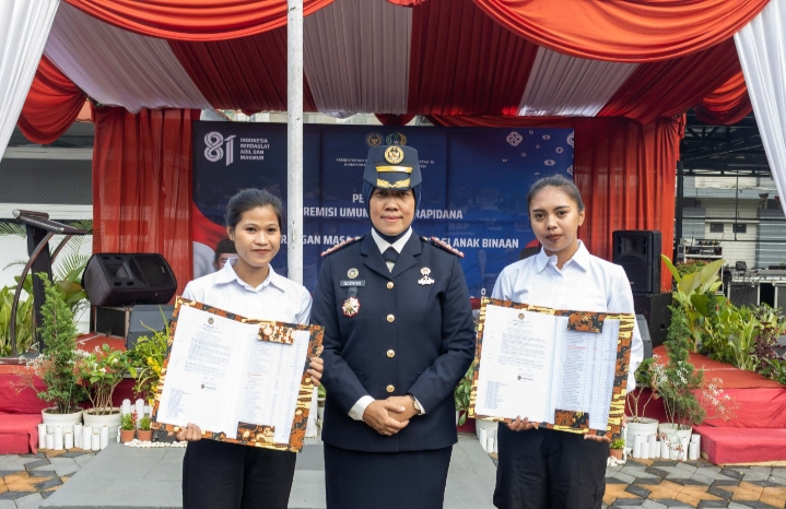 Sambut HUT RI ke-81, 400 Narapidana Lapas Perempuan Kelas IIA Bandung Terima Remisi, Satu Orang Langsung Bebas
