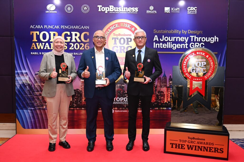Pertamina Drilling Borong Tiga Penghargaan Tertinggi di TOP GRC Awards 2026