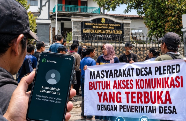 Warga Desa Plered Siap Pasang Baliho Protes, Keluhkan Akses Komunikasi dengan Kades yang Dinilai Terblokir