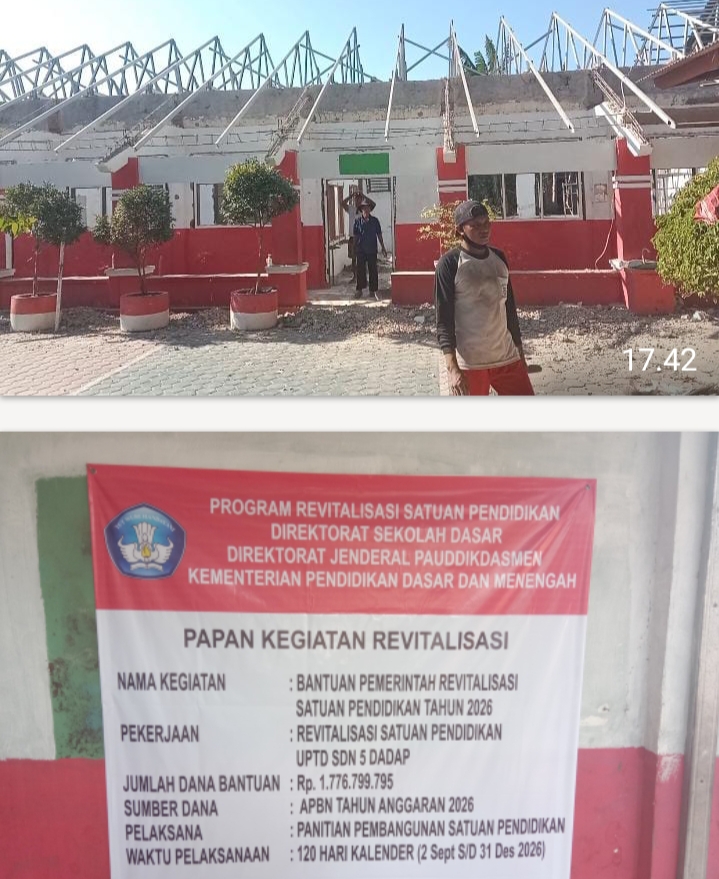 Wujud Nyata Visi Indramayu REANG, SDN 5 Dadap Dapat Revitalisasi Rp1,7 Miliar dari APBN
